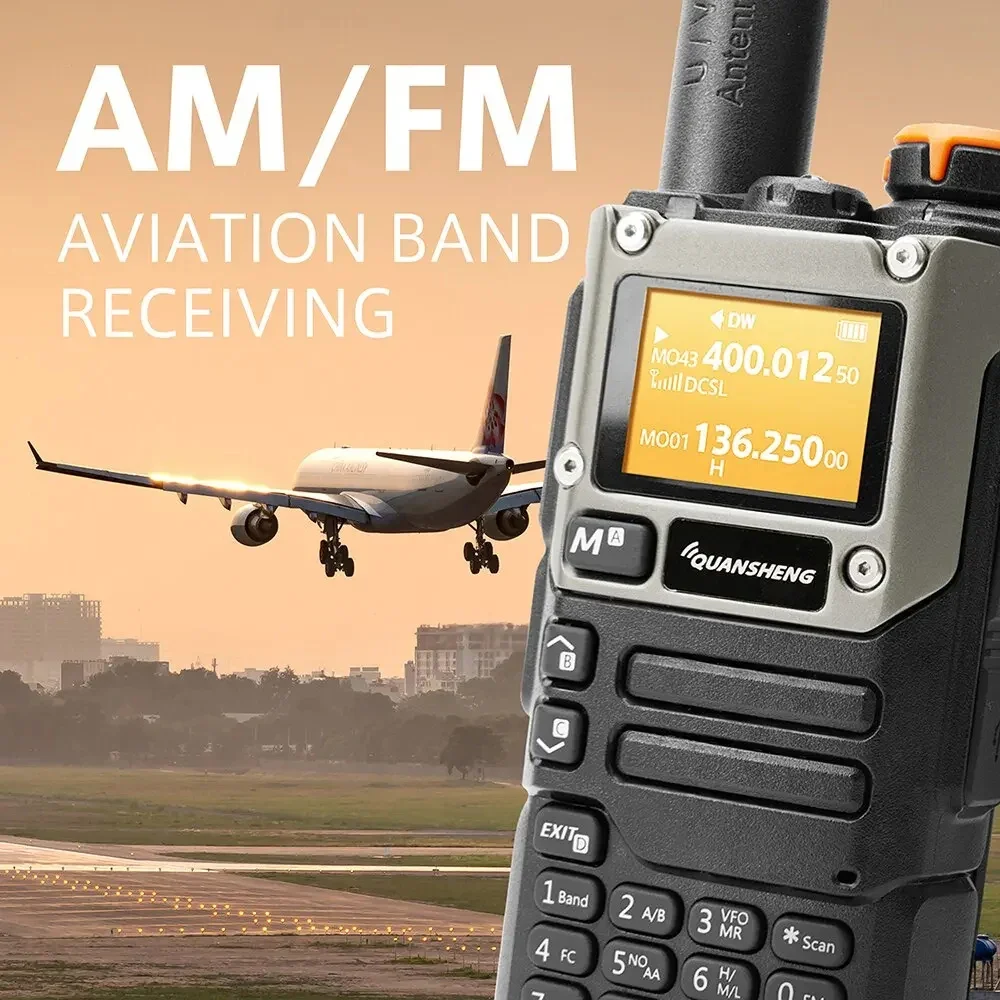 Quansheng UV K5 (8) Walkie Talkie Am Fm Two Way Radio Commutator Station Ham Wireless Set Long Range Receiver UV-K6