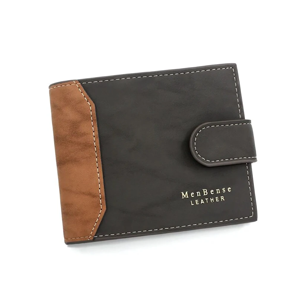 Men's wallet, frosted men's wallet, three colors to choose from