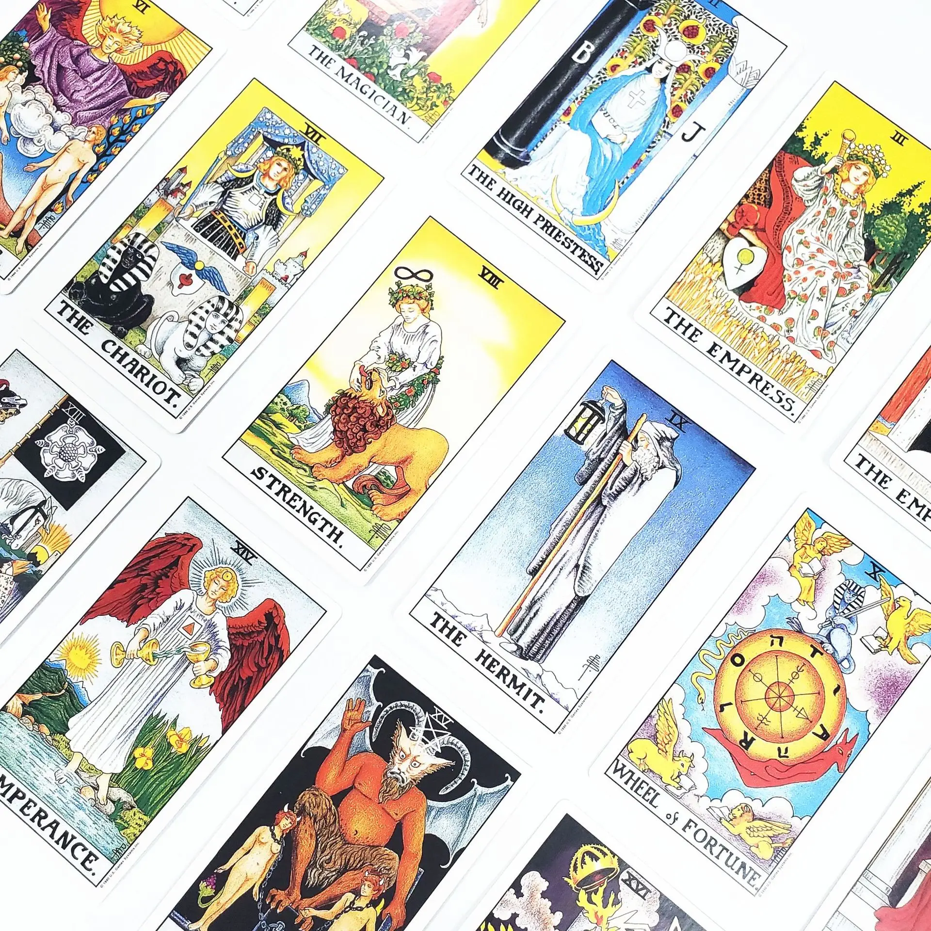 Universal Waite Tarot Deck Leisure Party Table Game คําทํานายทํานายดวงชะตา Oracle Cards