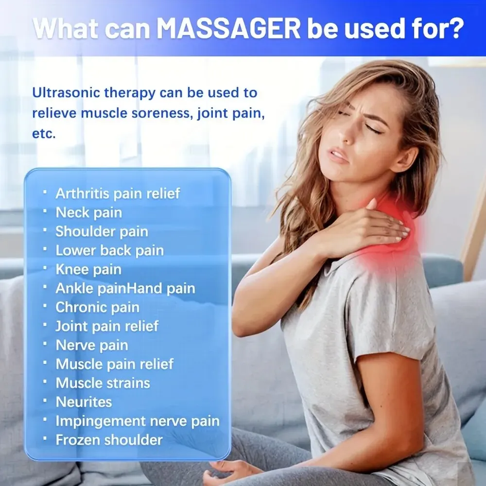 8 modi oplaadbare nek massager met afstandsbediening EMS lage frequentie puls massager voor spierrelaxatie de pijn