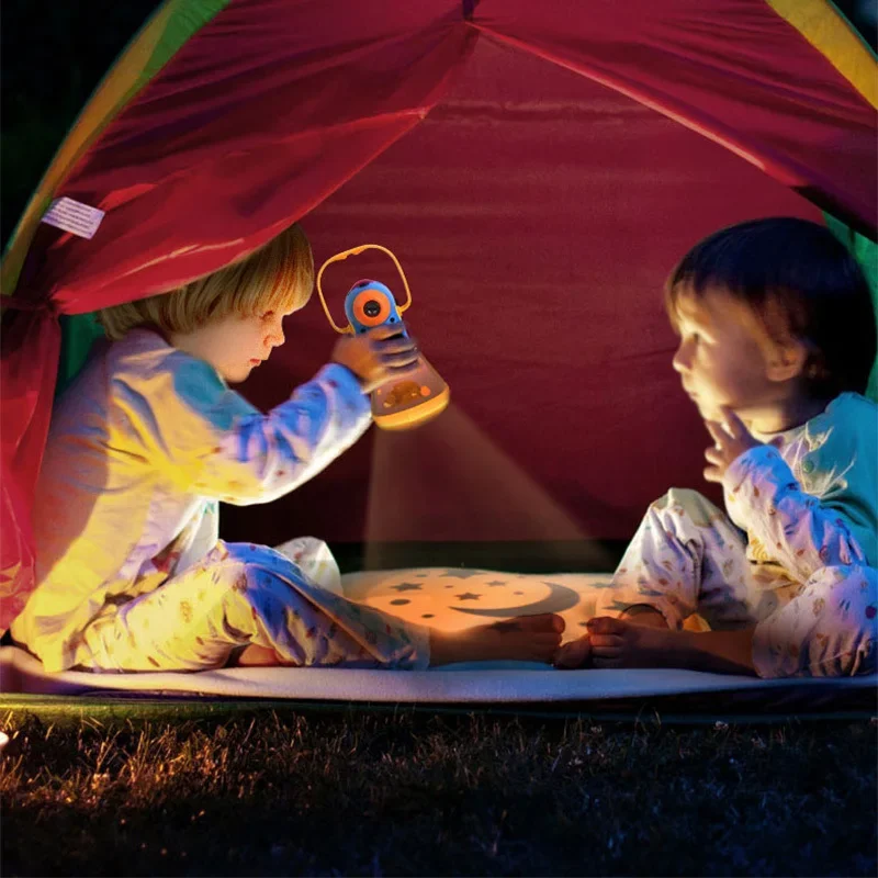 Projecteur d'histoire avec veilleuse, lampe de poche, jouet pour enfants, Machine à histoires de couchage, jouet lumineux pour bébé, apprentissage précoce, éducatif