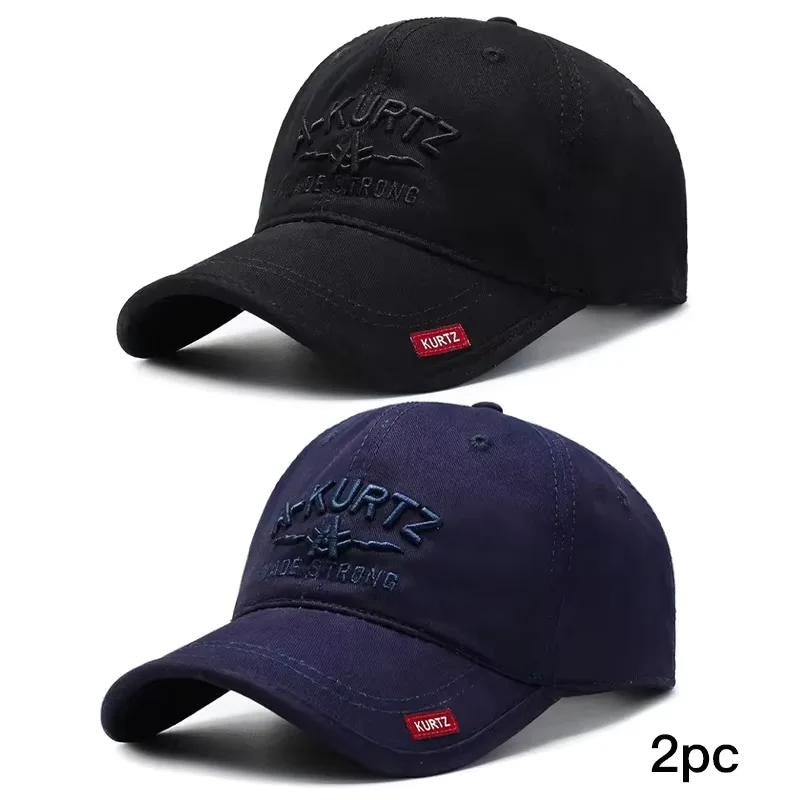 Wiosenna nowa czapka z daszkiem męska wersja koreańska modna czapka haft na zewnątrz kapelusz przeciwsłoneczny damska czapka z filtrem przeciwsłonecznym czerwona etykieta mała A