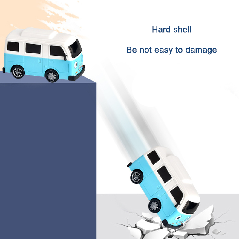 Ônibus dos desenhos animados crianças brinquedos bonito ônibus brinquedo mini puxar para trás modelo de carro ônibus brinquedo jogar veículos brinquedos educativos para crianças meninos presentes