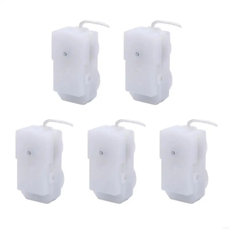 4XFE Mini Đồng Hồ Cánh Cơ Chế Chuyển Động 5 Nhựa Dễ Dàng Lắp Đặt Cho Handmade Dự Án Sang Trọng Đồ Chơi Thủ Công Phụ Kiện