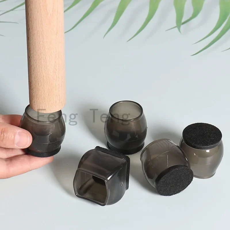 16 Chiếc Chân Cho Đồ Nội Thất Bằng Cao Su Miếng Lót Ghế Chống Trơn Trượt Chân Mũ Bảo Vệ Tất Tầng Nắp Bảo Vệ Keo cảm Thấy Trang Trí Nhà