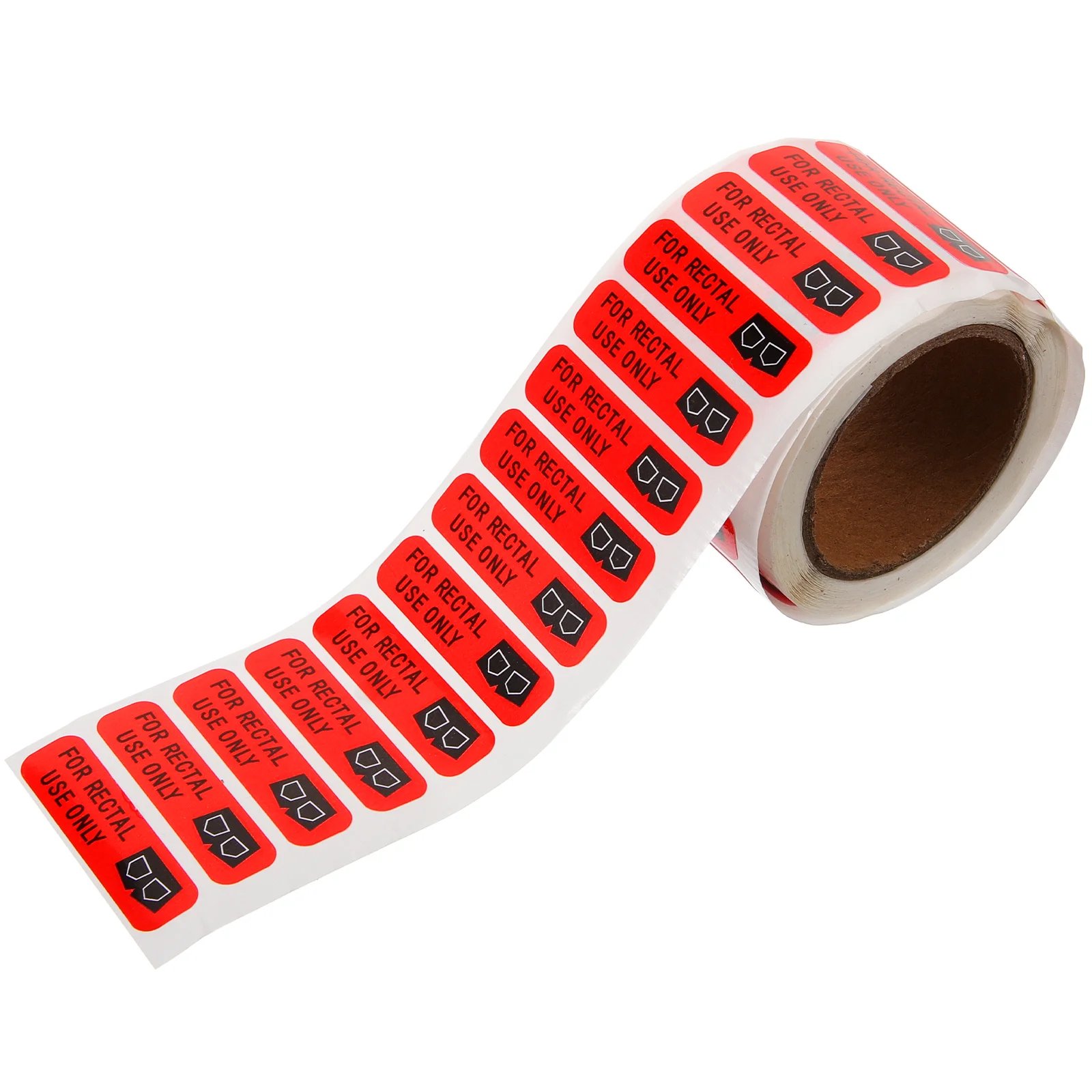 1 Roll of for Rectal Use Only Stickers Decal Stickers Funny Stickers For Men Party Decoration