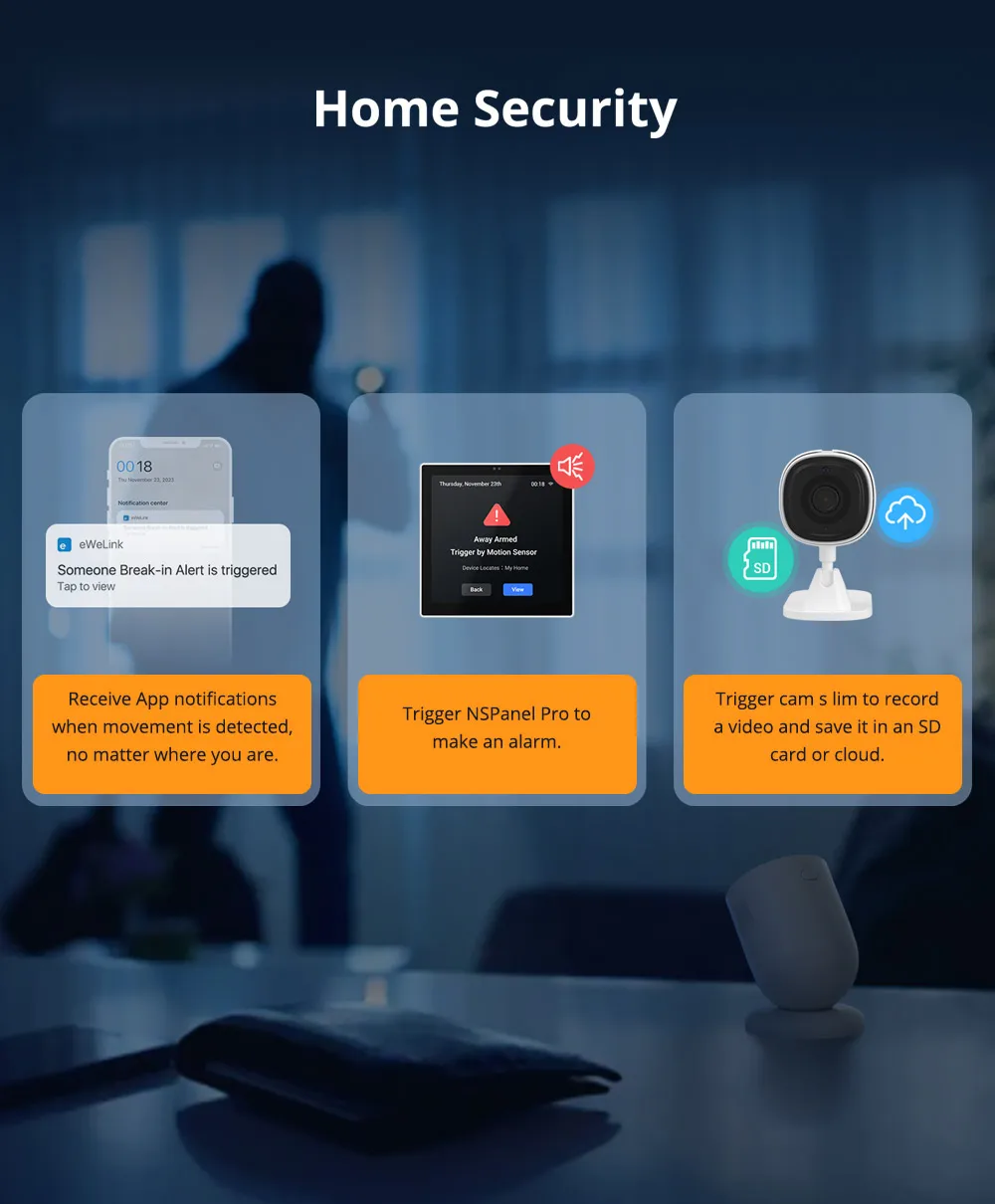 SONOFF SNZB-03P Sensor de movimiento Zigbee seguridad del hogar enlace de escena inteligente Local a través de la aplicación EWeLink Alexa Google Zigbee Hub requerido