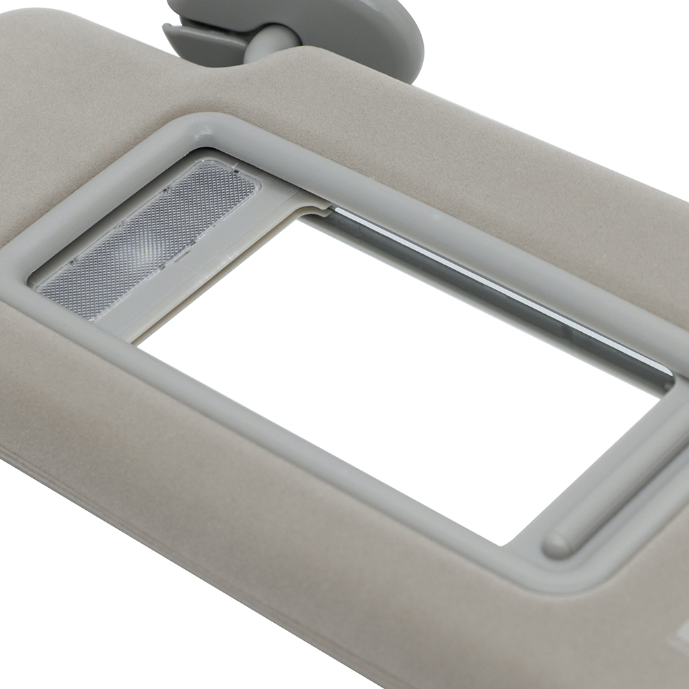 サンバイザートヨタランドクルーザー J12 2002-2009 プラド LC120 2003-2009 運転席助手席側 LED ランプ付き 74310-6A020