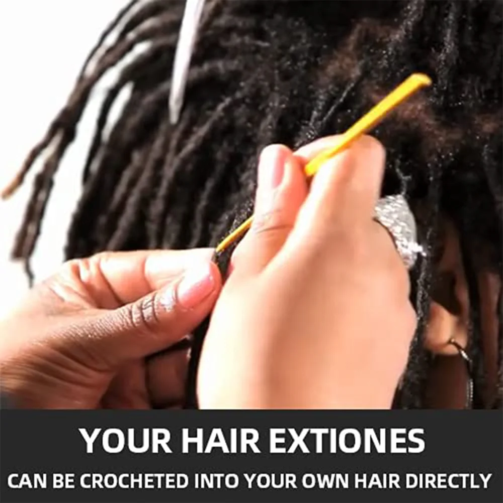 8นิ้ว Afro หยักศกเส้นผมมนุษย์จำนวนมากสำหรับไมโครล็อกถาวร/twisits/braid/ ซ่อมแซม locs Afro Kinky หยิกเส้นผมมนุษย์จำนวนมาก