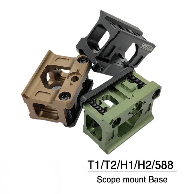 2024 New YR271 UNITY Fast Riser Mount For Tactical Airsoft T2 ROMEO5 Red Dot Sight Scope Universal Heightening Bracket