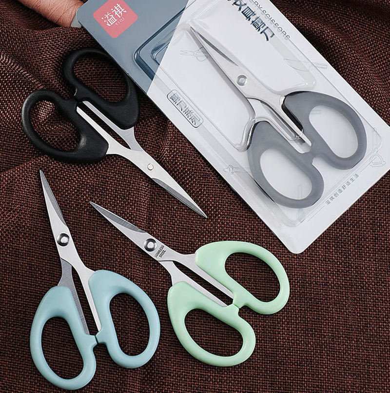 Stainless Steel Student Handmade Scissors Professional Tailor Scissors Paper Cuttings Scissors DIY Sewing Accessory