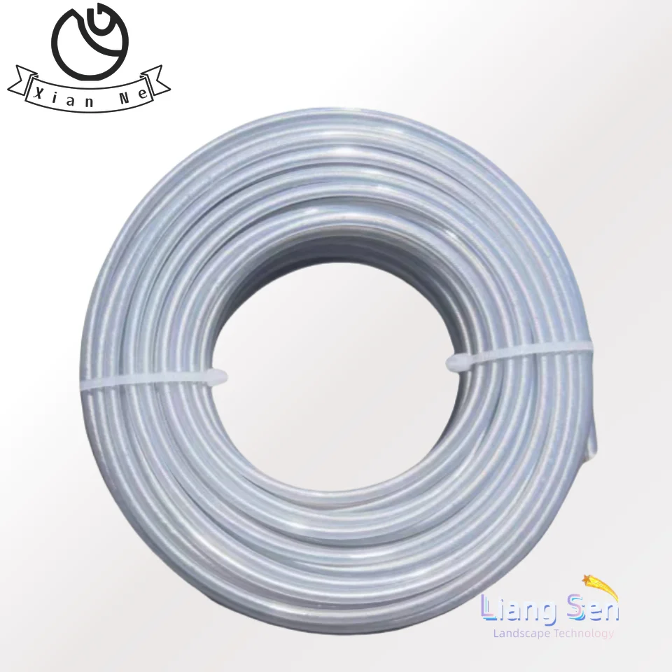 2.0/2.4/2.7/3.0mm Trimmer Acciaio Nylon Filo Corda Cavo Linea Strimmer Decespugliatore Lungo Rotolo Rotondo Erba Filo di Sostituzione Circa 15 m