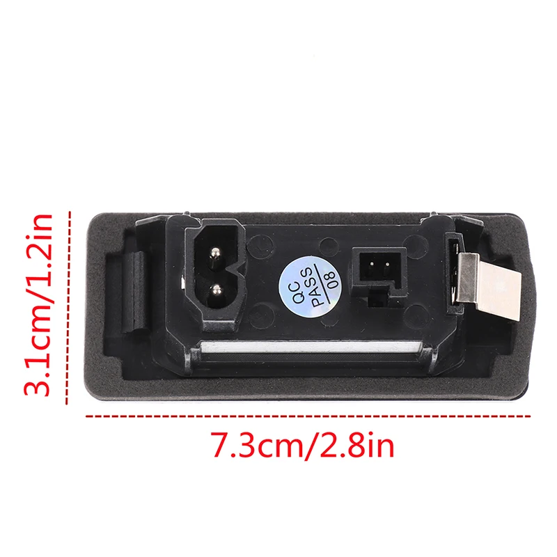 Luz LED para matrícula de coche, luces traseras para Bmw E39, M5, E70, E71, X5, X6, E60, M5, E90, E92, E93, M3