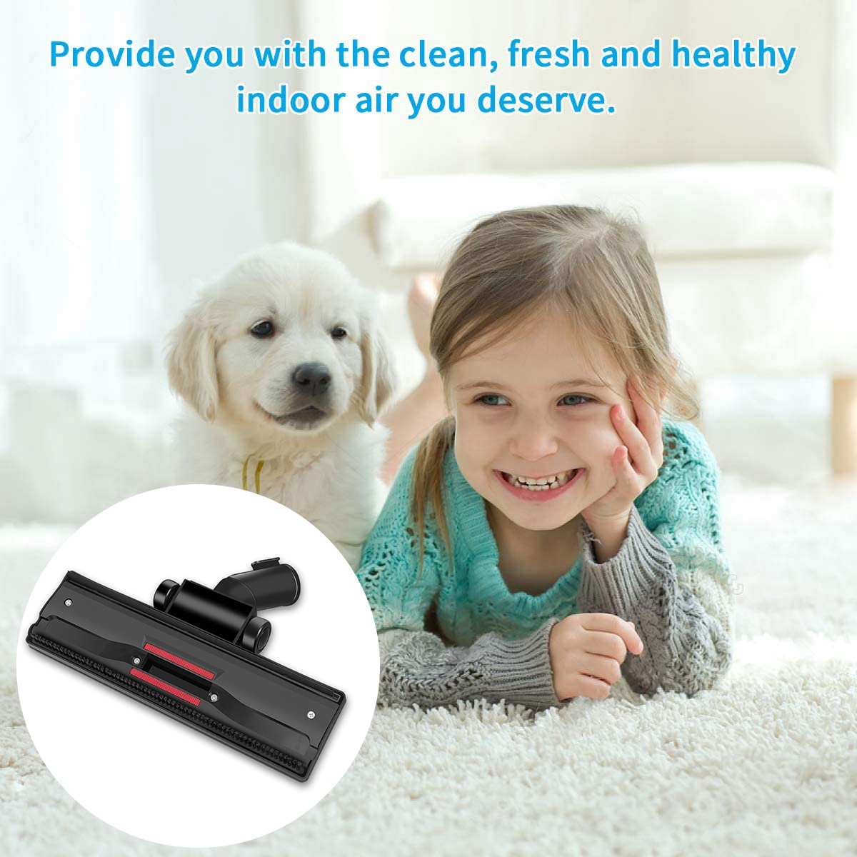 Boquilla de succión para aspiradora Midea Haier, cepillo de suelo de 35mm, 1 piezas, accesorios para aspiradora