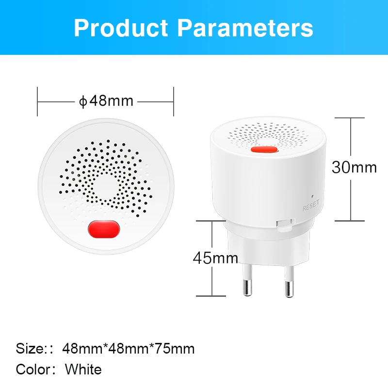 Tuya Zigbee Slimme Aardgassensor Brandbare Huishoudelijke LPG Lekkage Alarmdetector Brandbeveiliging Bescherming Behoefte Zigbee Hub