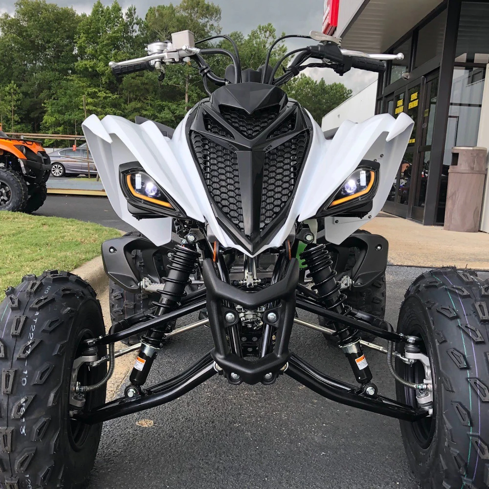 KEMIMOTO ATV LED DRL Reflektor przedni do Yamaha Raptor 700R 700 YFZ450R YFZ450 YFZ450X Wolverine 450 2006-2024 2025 Kierunkowskazy