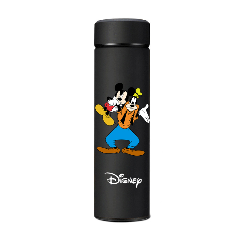 Taza Termo de acero inoxidable de Mickey Minnie de Disney, taza de agua 304, separación de té para hombres y mujeres, taza Termo para niños de gran capacidad