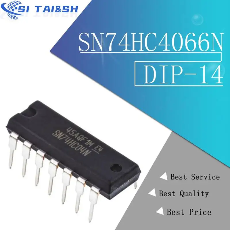 Si Tai & SH 10 Uds SN74HC4066N SN74HC4066 74HC4066N 74HC4066 sistema de datos