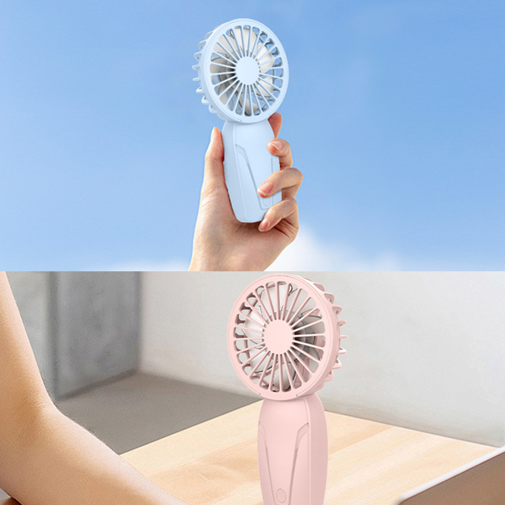 Mini ventilatore ricaricabile senza rumore per un'esperienza di raffreddamento silenziosa Mini ventilatore tascabile portatile leggero bianco
