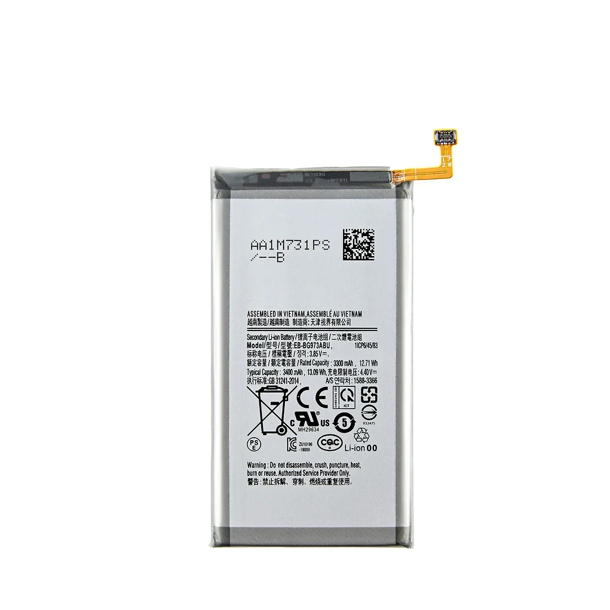 Совершенно новый телефон, аккумулятор 3400 мАч для Samsung Galaxy S10, S10 X, EB-BG973ABU G973F, G973U, G973W, SM-G9730 + Инструменты