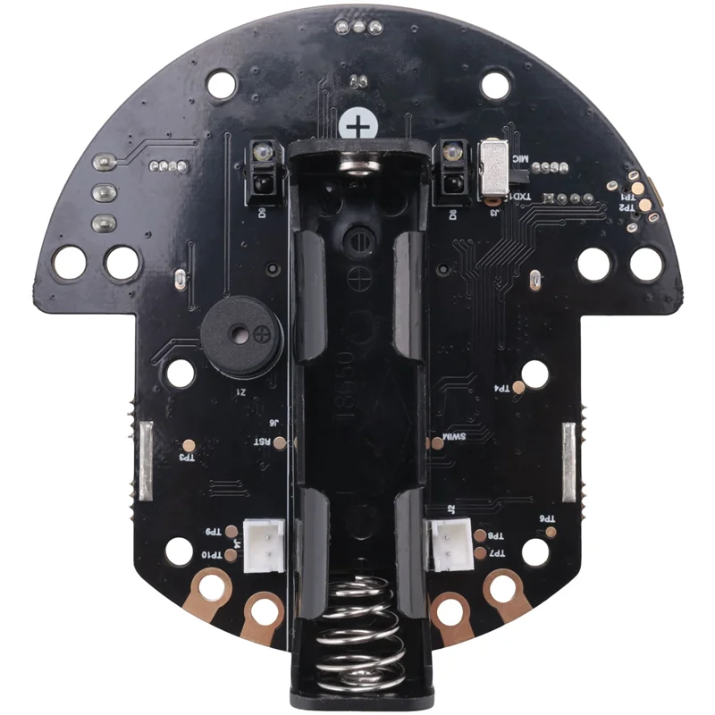 Programmierbares EMECE-Roboter-Roboter-Kit basierend auf BBC Microbit V2 und V1 für STEM-Coding-Bildung mit aufladbarem Akku
