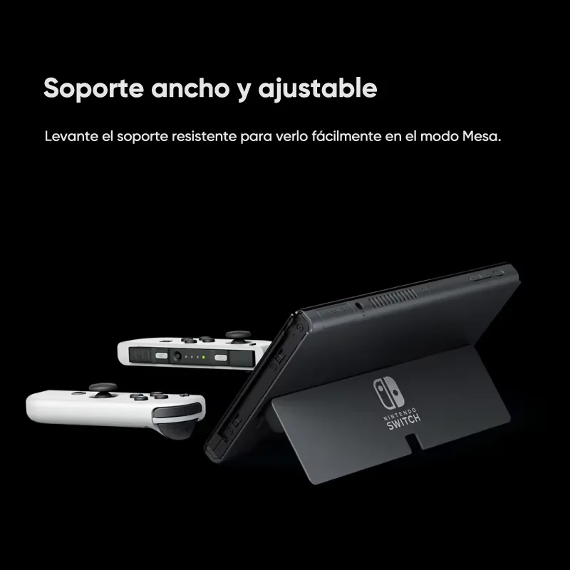 Nintendo Switch Modello OLED Schermo da 7 pollici Maniglia Joy‐Con Console audio regolabile migliorata Modalità TV stabile Videogioco