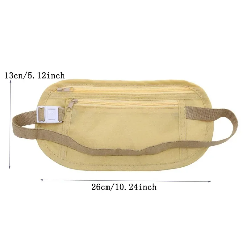 Sport Laufen Taille Tasche Unsichtbare Reise Taille Packs Beutel Für Reisepass Geld Gürtel Tasche Versteckte Sicherheit Brieftasche Geschenk Pack Geld Tasche