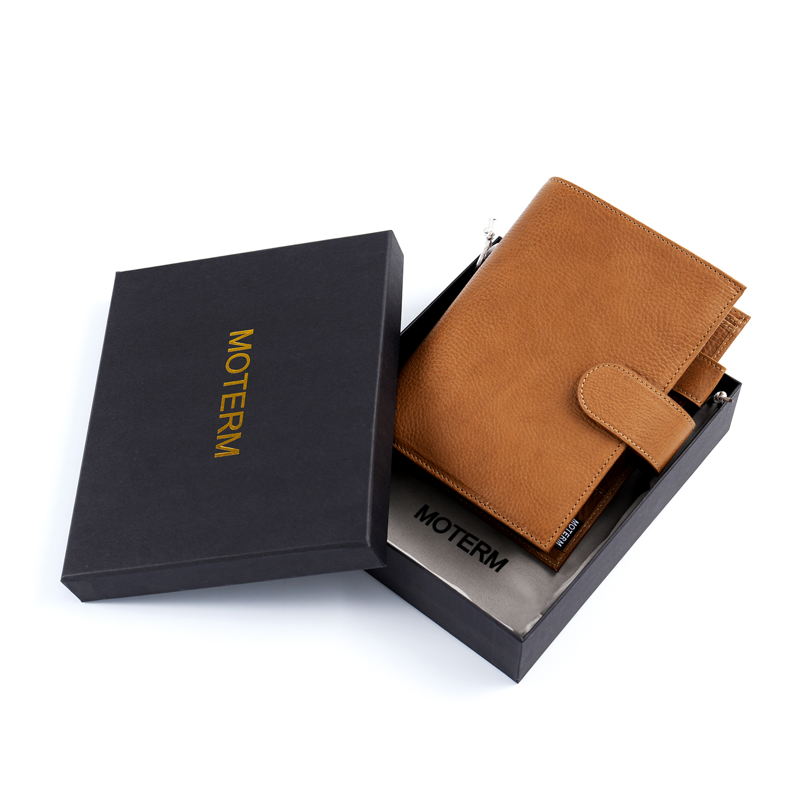 Moterm フルグレイン ベジタン レザー パーソナル サイズ リュクス 2.0 リング プランナー ノートブック 30MM リング付き アジェンダ オーガナイザー 日記ジャーナル