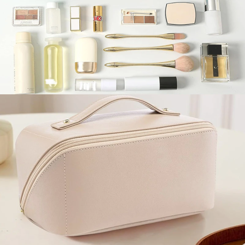 Make-up organisator Vrouwelijke toilettas Tas Make-up tas Opbergtas Luxe Lady Box, make-up tas, organisator tas voor reizen met ritssluiting