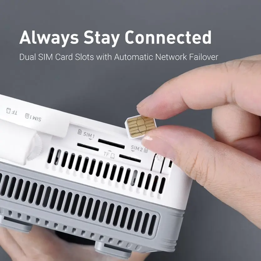 GL.iNet GL-XE3000(Puli AX)Wi-Fi 6 5G Enrutador celular con batería