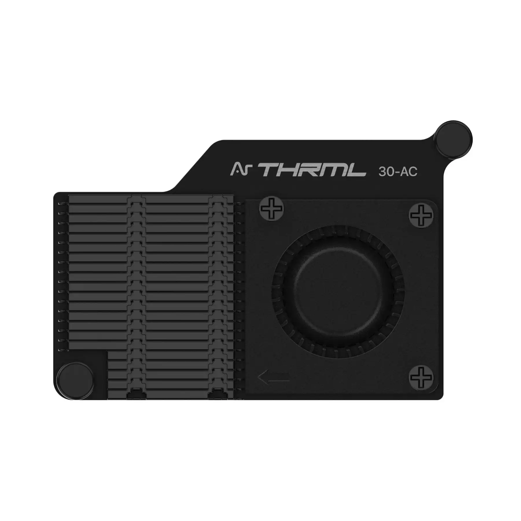 Argon THRML 30 mm aktiver Kühler für Raspberry Pi 5, aktive Kühlung, PWM-Lüfter, passive Kühlung, Aluminium-Flossen, Kühler für RPi 5