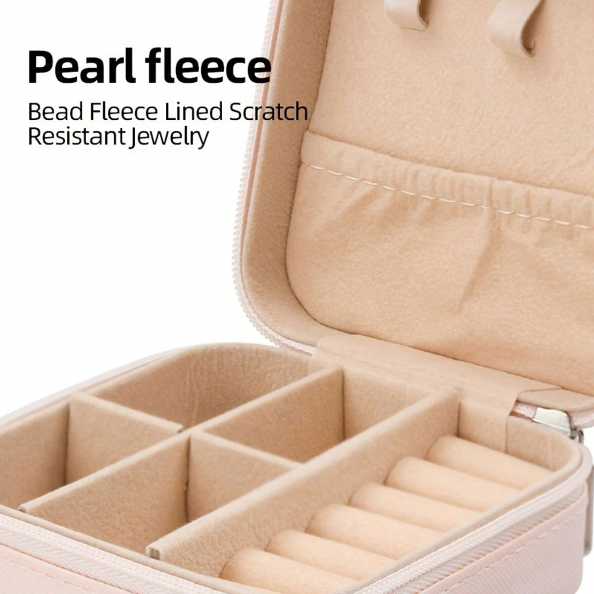 Nouvelle lettre créative boîte à bijoux portable voyage bague collier boucles d'oreilles boucles d'oreilles boucles d'oreilles boucles d'oreilles boucles d'oreilles boîte de rangement-liu