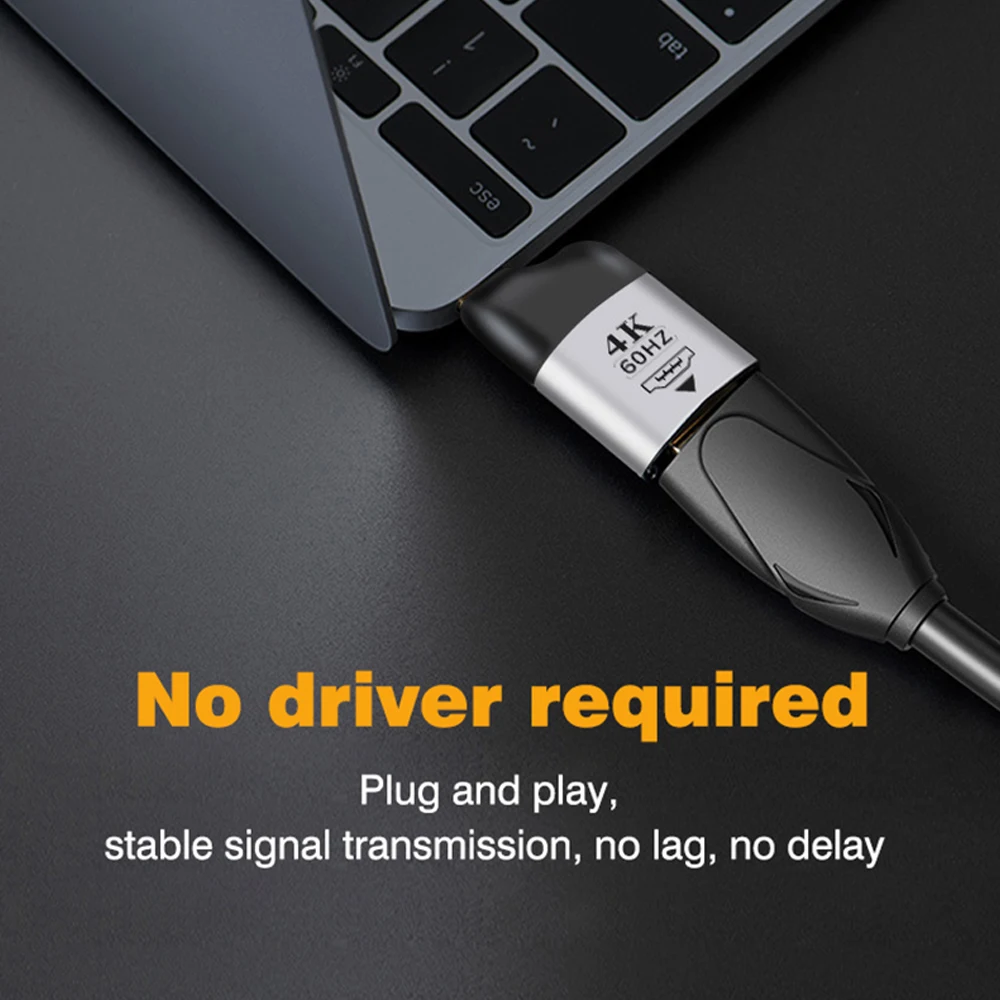 Adaptador USB tipo C a HDMI Compatible con 8K USB C a DP DisplayPort miniDP 4K VGA para ordenador portátil MacBook TV Box PS5 Switch iPad Galaxy