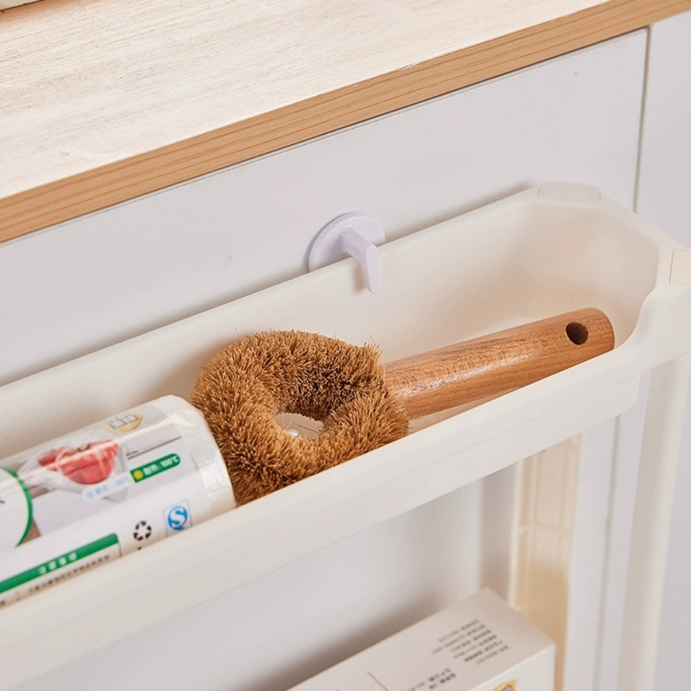 Kitchen Storage Trolley Out Seam Shelf Behind Bathroom Door Hollow Toilet Gap Floor Small Carts Home Space Saving Narrow Rack