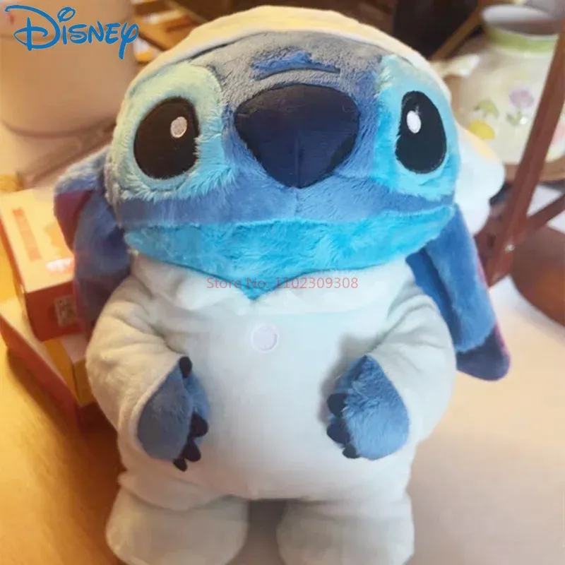 30 cm neue Disney Stitch Plüschpuppe Kawaii Lilo & Stitch Stofftier Summer Dream Series Großes Plüschkissen Kindergeburtstagsgeschenke