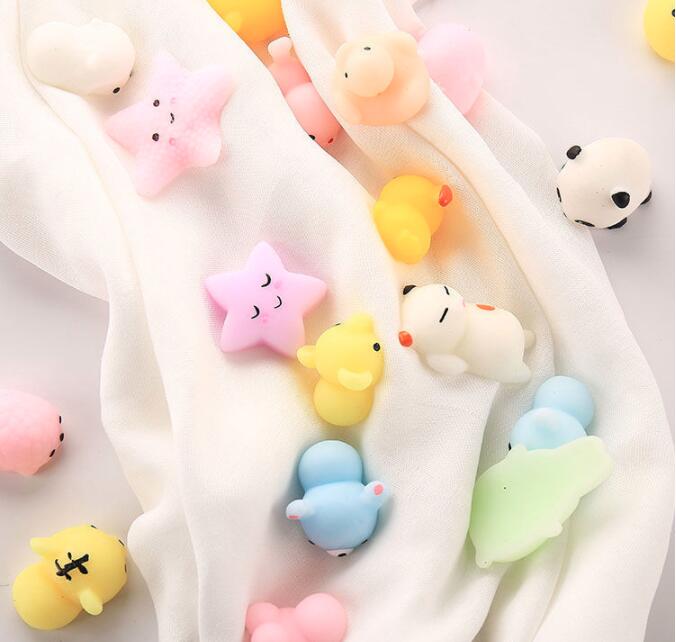 30-5 Chiếc Kawaii Squishies Mochi Anima Đồ Chơi Mềm Cho Trẻ Em Antistress Bóng Bóp Dự Tiệc Đồ Chơi Con sinh Nhật