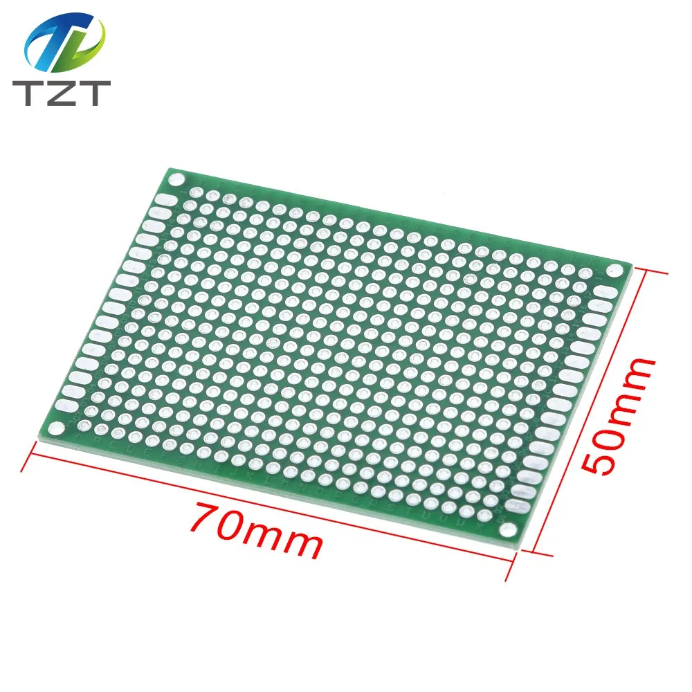 1/10PCS Breadboard Bread Board Prototype 5X7cm 432 Points Double side Super TZT