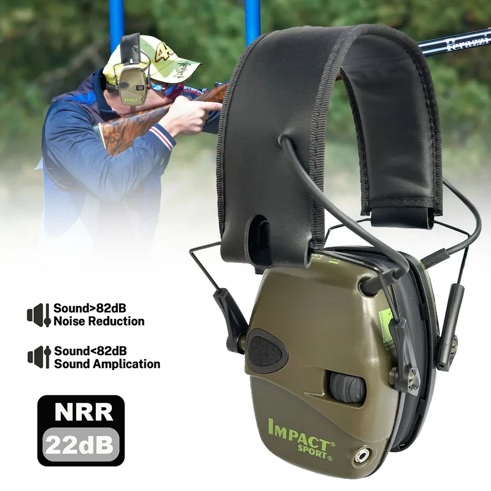 Heißer Verkauf! Original Taktische Elektronische Schießen Ohrenschützer Outdoor Jagd Sound Pickup Noise Reduction Schutz Hören Headset