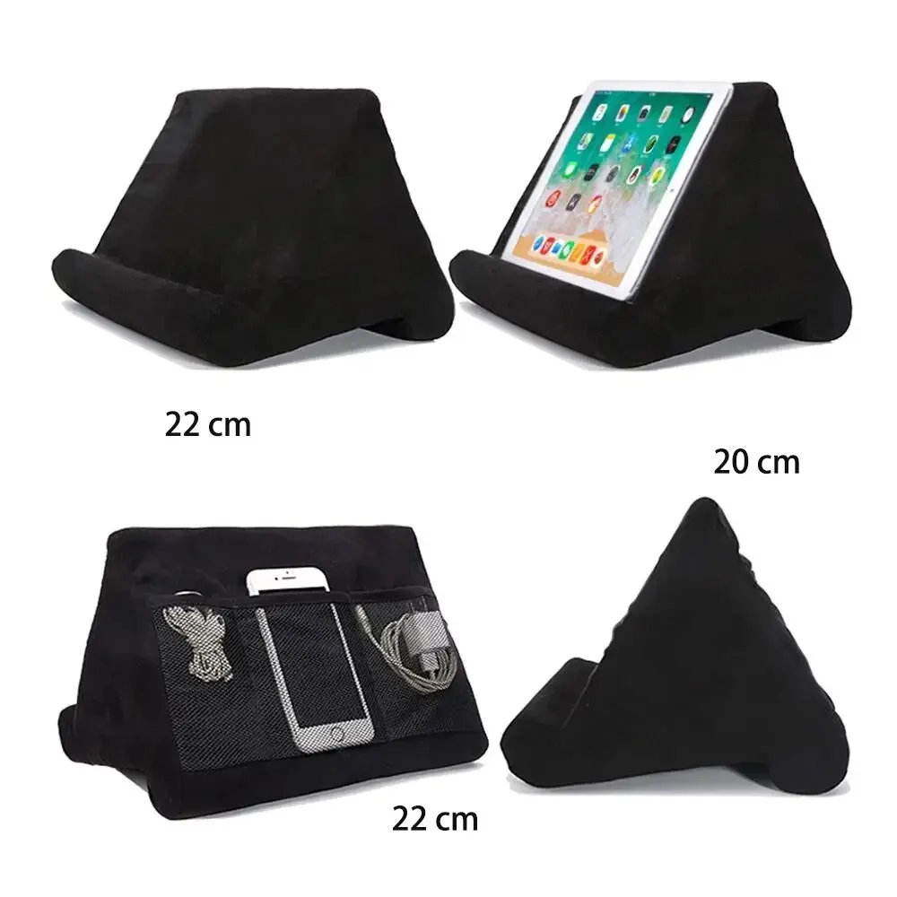 Xnyocn tablet suporte multifuncional esponja travesseiro stands para ipad samsung huawei guia suporte de leitura suporte de montagem cama livro