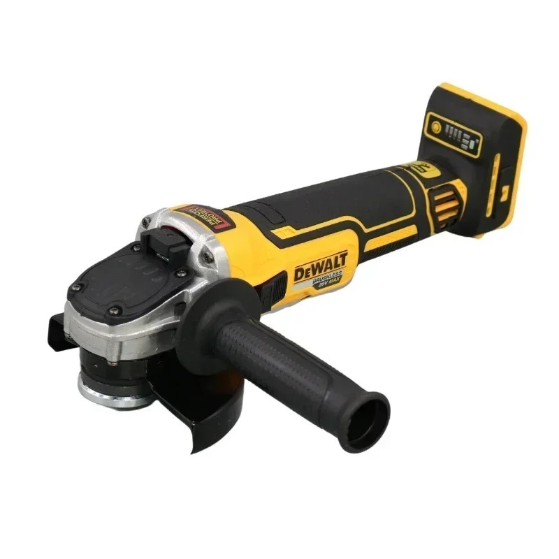 DEWALT-amoladora angular de litio de alta potencia, máquina pulidora multifuncional, cortadora Industrial, interruptor de empuje lateral