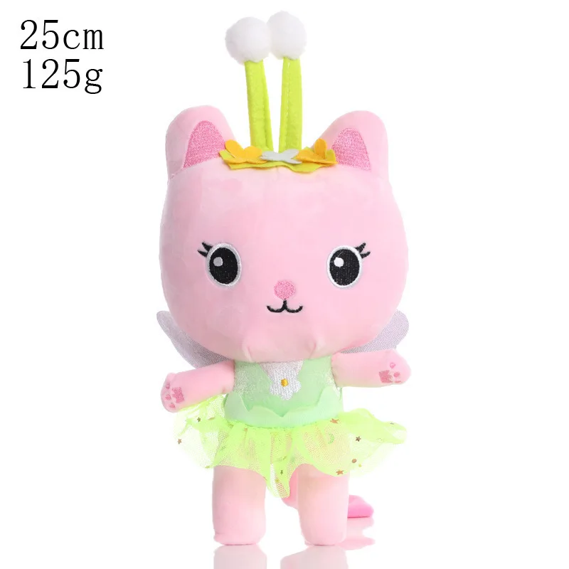 Gabby ตุ๊กตาหนานุ่มตุ๊กตาตัวการ์ตูน mercat ตุ๊กตานางเงือกรถแมว plushie