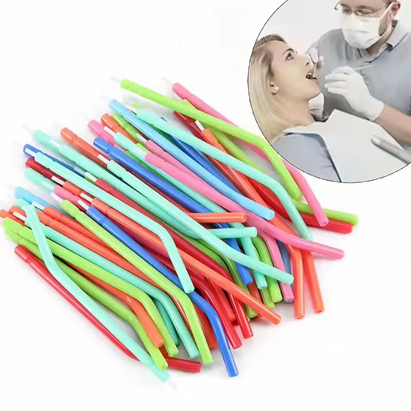250 teile/beutel Einweg Düsen Spitze Rohre Für Dental Triple Air Wasser Spritze Für Dental Einheit Stuhl Zähne Bleaching Zahnarzt Werkzeuge
