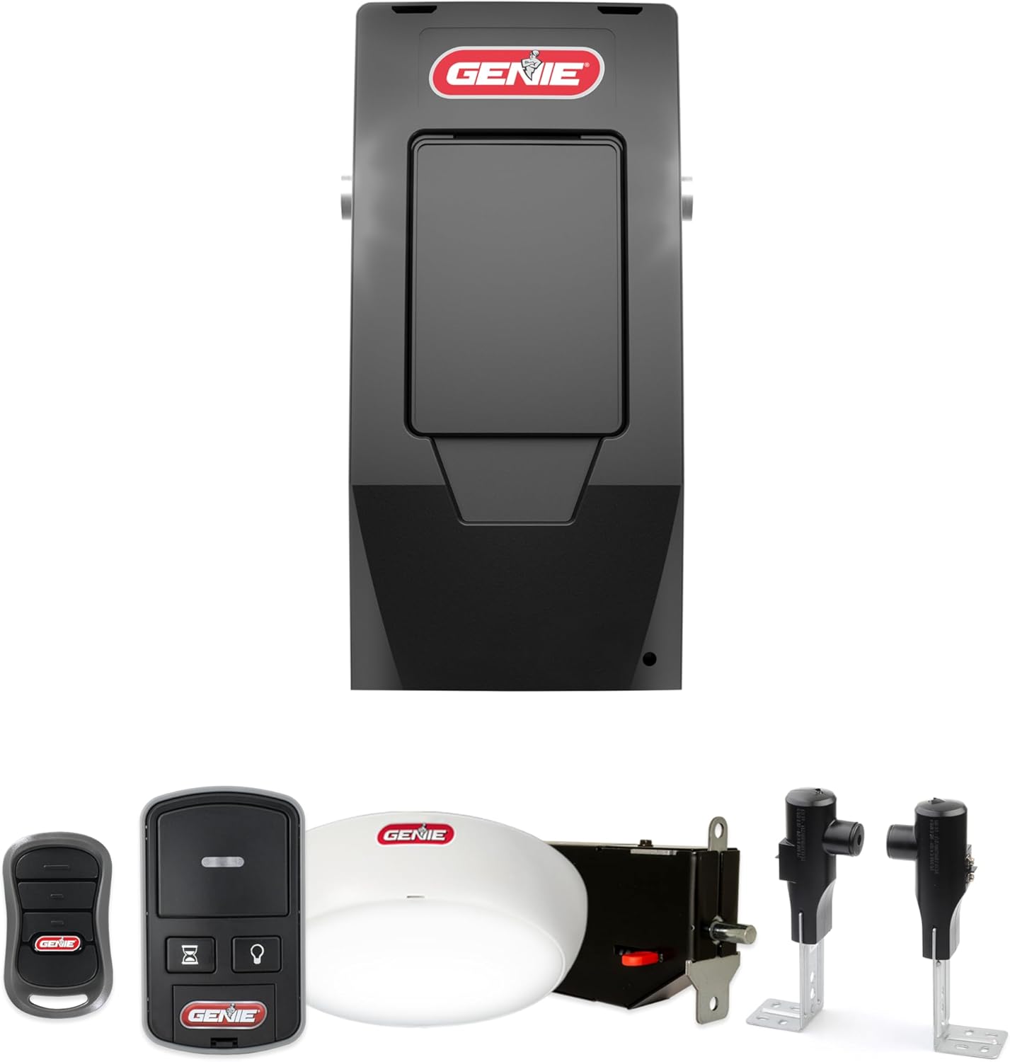 Residential Wall Mounted Garage Door Opener, Black
