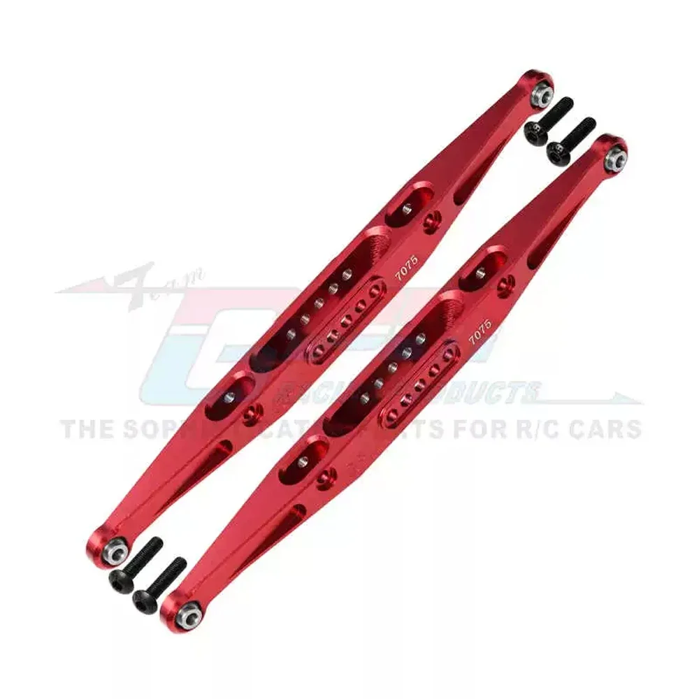 GPM logam campuran belakang bawah lengan Trailing LOS234003 untuk LOSI 1/10 ROCK REY HAMMER REY U4 BAJA REY 2.0 mobil RC bagian Upgrade truk