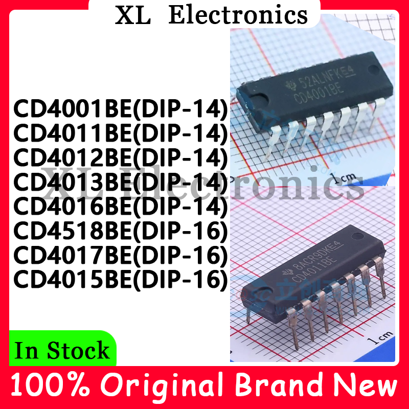 CD4001BE CD4011BE CD4012BE CD4013BE CD4015BE CD4016BE CD4017BE CD4518BE Новый оригинальный