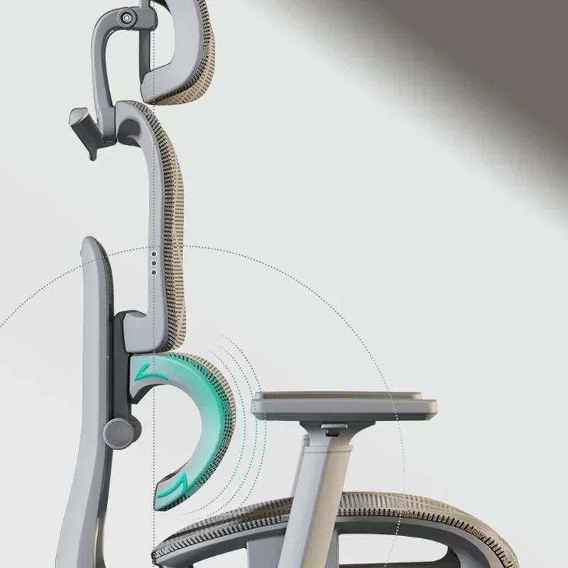 人間工学に基づいた椅子 3D ヘッドレストアームチェアゲームチェアコンピュータリクライニングチェアリラックスマッサージ Silla De Escritorio オフィス家具