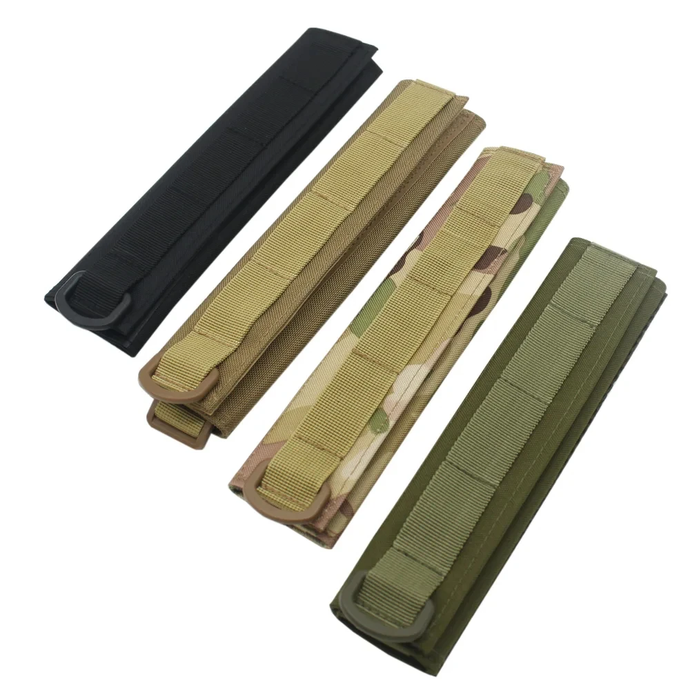 Clearance_Tactical Modular funda para auriculares Molle diadema auricular micrófono funda protectora caza orejera soporte para auriculares Stra