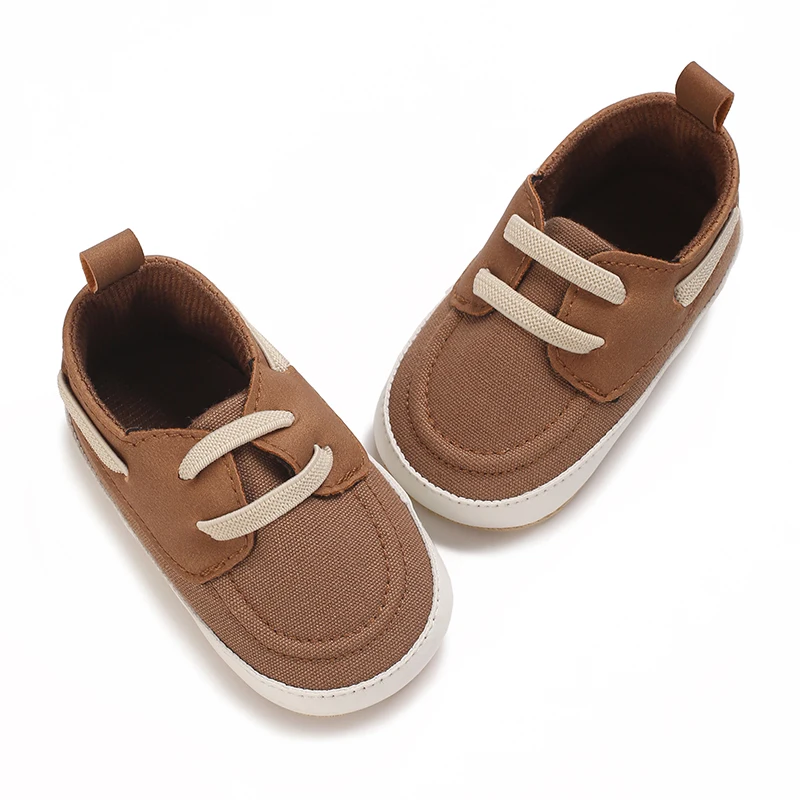 HAIZHIW 0-18M Baptism ทารกแรกเกิด Prewalker เด็กหญิงสบายๆรองเท้าหนังลื่น Soft-Sole ทารกเด็กวัยหัดเดิน First Walkers