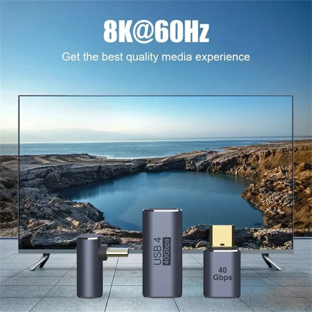 USB 4.0 OTG Adapter 40 Gbit/s High-Speed Neue Typ C Koppler USB C zu Typ C Schnelle Lade konverter USB C Daten Adapter Für Macbook