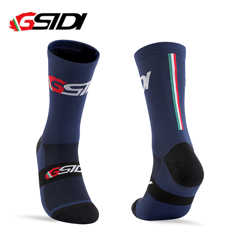 Gsidi-Calcetines de ciclismo profesionales para hombre y mujer, medias de compresión para carreras al aire libre, deportes Unisex, novedad de 2023